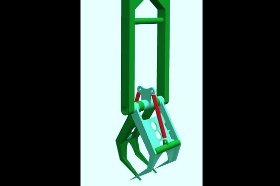 Diseño Pinza Cosechadora