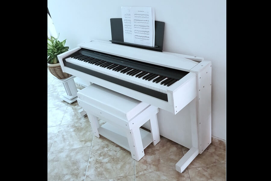Mueble Piano Electrónico - Real