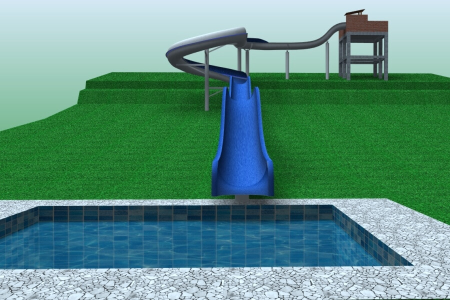 Diseño Tobogán - 3D